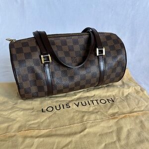 **AUTHENTIC** Louis Vuitton Damier Ebene Papillon 30